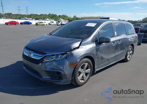 2020 Honda Odyssey Ex-L/Ex-L W/Navi Res z USA, uszkodzony, nr VIN 5FNRL6H75LB003582